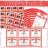 96 Commendation, Tenceur Pcs Chili Cook Off Supplies Include Certificate of Voting Cards and Self Adhesive Number