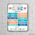 When You Enter Clinic Decor Health Poster Decorations, Motivational Wall Art Office Posters for Classroom Poster Decor
