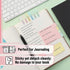 Mr. Pen Sticky Notes Set, 410 Pack, Divider Sticky Notes, Pastel Colors, School Supplies, Office Supplies