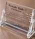 HeiMma 6.7 4.7, Acrylic Periodic Table with Real Elements InsideSize: * Valentines Day Gift for Kids for Science Lovers