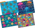 Barker Creek Kai Ola Sea Life File Folders - 14pt Stock, Set of 24, Multi-Design Set, Letter Size, 24/Set