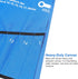1 Piece 12 Pockets Metric Wrench Tool Roll Up Pouch, Heavy Duty Canvas Organizer Bag (Blue)