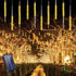 Blingstar Meteor Shower Lights, Upgraded 16 Inch 10 Tubes 360 LED Falling Rain Lights, Warm White for Outdoor