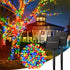 Minetom Solar String Lights Outdoor, 2 Pack Total 80FT 200 LED String