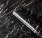 RANRAN Marble Contact Paper Granite Black Roll, Self Adhesive Peel and Stick Wallpaper for Kitchen Countertop Cabinet
