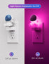 3D 3000K, 3 L LOHAS LED Night Light for Kids, Space Night Light Plug in, Dusk to Dawn Nursery Night Lights, RGB+Soft