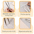 Mr. Pen Adjustable Divider Leather Compass - 8 Inch Lockable Metal Compass for Leather and Woodworking