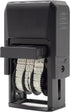 ZIGEL D50 Date Stamp with Entered, Self Inking, Blue