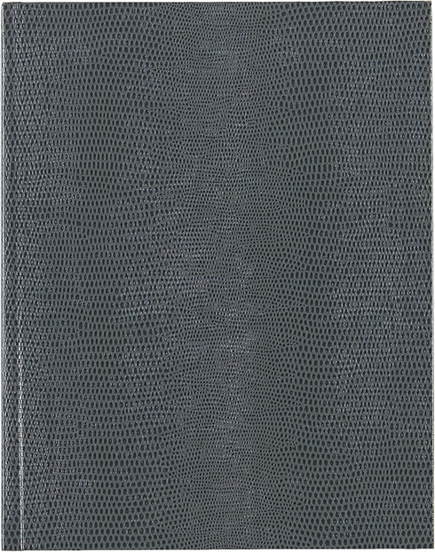 Blueline Executive Journal, Perfect-Bound Hard Cover, 10.75" x 8.5", 150 Ruled Pages, Gray (A10.97)