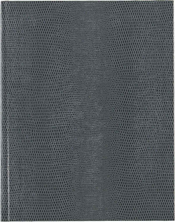 Blueline Executive Journal, Perfect-Bound Hard Cover, 10.75" x 8.5", 150 Ruled Pages, Gray (A10.97)