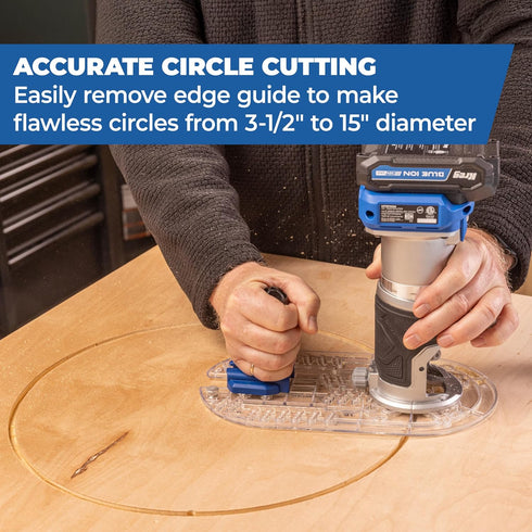Kreg Trim Router Edge Guide - Precision Router Edge Guide Accessory - Durable Attachment for Accurate Alignment - Fits