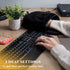USB Heated Mouse Pad Hand Warmer - 3 Temperatures/Time Limits, Works with All PC Mice, Great Gift