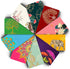 Money Envelopes for Cash, Assorted Colour Designs Money Holder, 10 Pack Gold and Silver Foil Gift Envelope