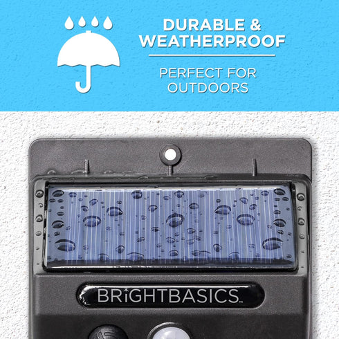 Aduro Sport Bright Basics Motion Sensor Outdoor Light, Wireless LED Solar Outdoor Lights Waterproof Security Light