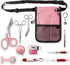 Pack ASA TECHMED Nurse Utility Belt Complete Medical Belt Utility Kit, Pro Pocket Organizer Pouch Hip Bag for EMT, CNA
