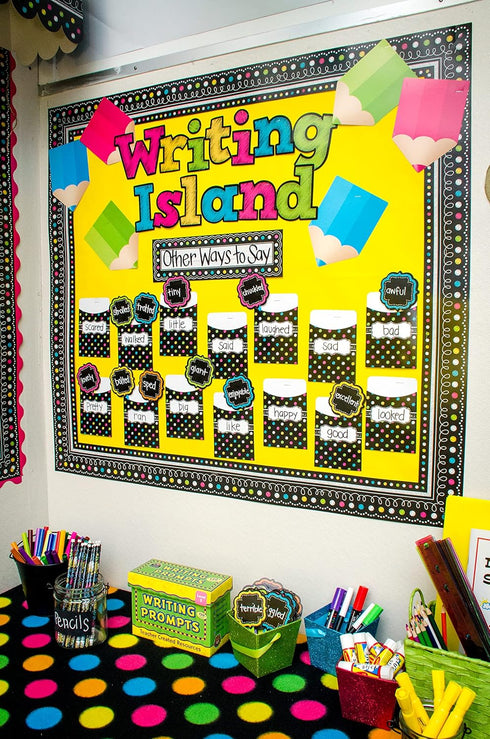Teacher Created Resources Chalkboard Brights Mini Accents - 5620