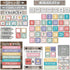 Hadley Designs Farmhouse Classroom Calendar Set, Bulletin Board Sets for Teachers, Classroom Decor