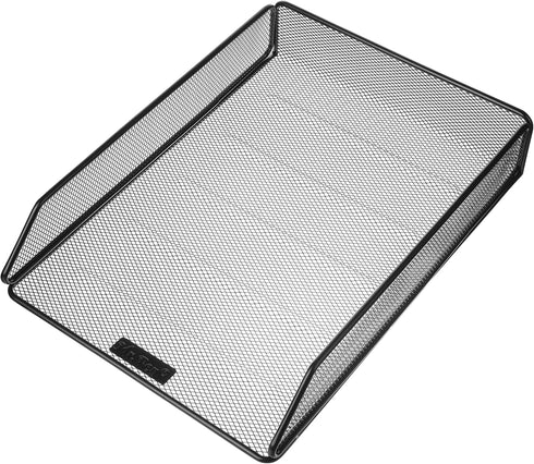 Mr. Pen Mesh Desk Organizer, Single Tray Letter and File Organizer for Desktop, Paper Holder