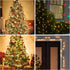 Dazzle Bright Christmas Lights, 20FT 100 Count Waterproof Mini String Lights for Outdoor Home Party