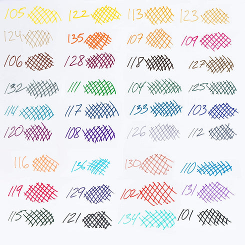 Pentel Arts Color Pen, Silver, Gray, Box of 12 (S360-126)