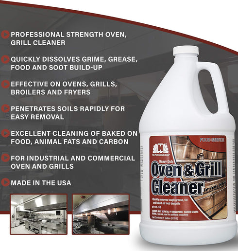 1 (128 Nilodor Oven and Grill Cleaner, gallon OGC)