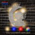 Namofactur Customizable Moonlit Elephant LED Night Light for Newborns