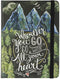 Wherever You Go, Go with All Your Heart Journal, Diary, Notebook