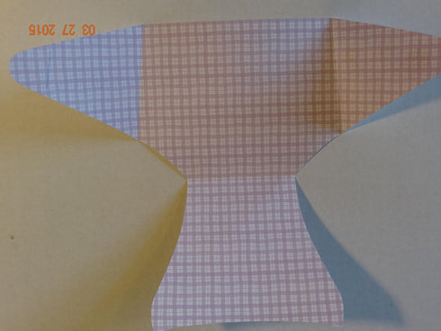 Package 8 of Thank you Notes Folded Diaper Blank Inside Cards