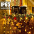 39Ft Solar String Lights Outdoor, 100 LED Waterproof Solar Lights for Yard, Fence, Party, Christmas Tree (Warm White)