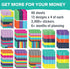 Practical Planner Stickers Value Pack, 48 Sheets, 6 Months of Aesthetic Agenda Stickers for Weekly Planner