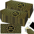 Sinmoe 72 Pcs Eid Mubarak Money Envelopes Bulk 6.7 x 3.2 inch Gold Foil Cash Set for Eid
