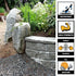 Sika Sikabond - Hardscape adhesive - Gray - Durable and flexible outdoor adhesive - for landscape projects - Exterior use - 10.1 fl oz