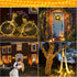 66FT 200 8 Solar Christmas Lights Outdoor Waterproof, Total LED String Lights for Outside with Modes Clear Wire String