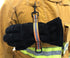 LINE2design Firefighter Glove Strap, Heavy Duty Reflective Gloves Safety Leash for First Responders