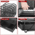 Simple Trending Mesh Desk File Organizer, Office Supplies Desktop Storage with Sliding Drawer, Double Tray and 5 Upright Section Sorter Organizer, Black by Simple Trending