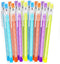 Emraw No 2 HB Translucent Pencils, Multipoint Non-Sharpening Stackable Pencil with Matching Eraser (Pack of 16)
