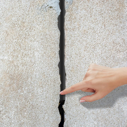 25FT Backer Rod, 1/2 Inch Diameter Foam Caulk Concrete Expansion Joint Filler, Black Rubber Caulk Saver for Gaps