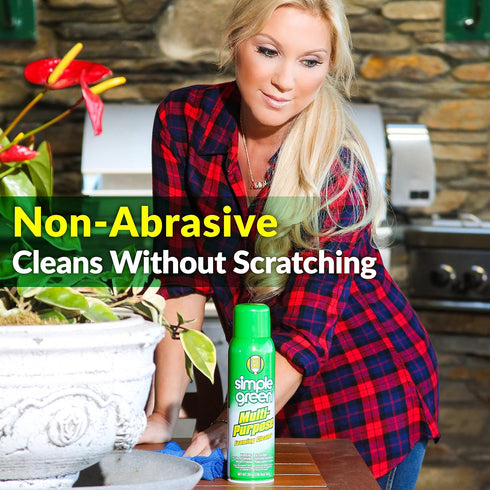 Simple Green All-Purpose Cleaner, 20 Oz Foaming Aerosol Cleaner, All-Purpose Cleaning and Degreasing (Pack of 2)