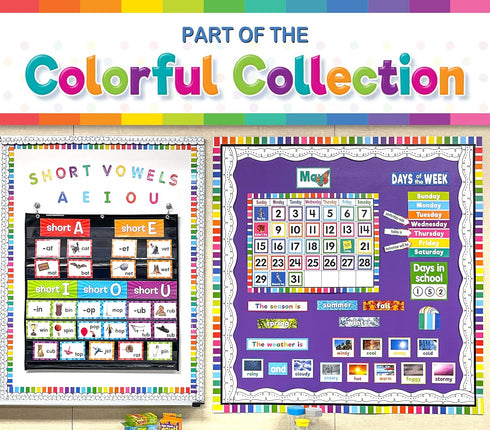 Teacher Created Resources Colorful Photo Shapes & Colors Cards Bulletin Board (TCR8799)