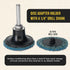 46-Piece 2" Pack 15 1/4" Dura-Gold Diameter Surface Conditioning Sanding Discs Variety - Each Coarse, Medium, Fine Grit