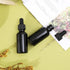 48 Pack 1oz Black Glass Dropper Bottles with Dropper, Pretty Finish for All Kinds of Liquids, Leakproof Travel