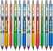 Gel Pens 0.5mm Fine Point Black Ink Retractable Cute Pens for Smooth Writing (12-count) School Office Supplies
