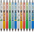 Gel Pens 0.5mm Fine Point Black Ink Retractable Cute Pens for Smooth Writing (12-count) School Office Supplies