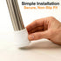 1-1/8" Set 24, Shepherd Hardware Round Non-Marking Rubber Slip-On Chair Leg Tips, Non-slip Protective Furniture Leg