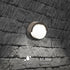 5000K 50,000-Hour S5RWM/850/DD/BZ Feit Electric Outdoor LED Wall Sconce, Round Wall Mount Light Fixture, Dusk-to-Dawn