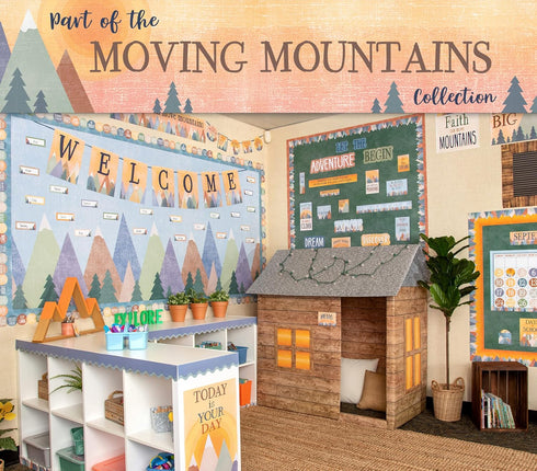 Teacher Created Resources Moving Mountains Calendar Bulletin Board for Classroom Use