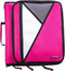 Case-it The Universal Zipper Binder, 2 Inch O-Rings, Holds up to 13 Inch Laptop/Tablet, Magenta LT-007