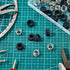 RP4993 Replacement Seats and Springs Faucet Repair Kit, Compatible with Faucet Rod Replacement, Black
