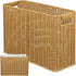 Decorative Magazine Storage Basket Bin, Plastic Holder for Bathroom, Office