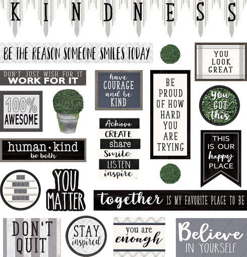 Modern Farmhouse Mini Bulletin Board for Classroom Decor